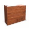 Komoda 4 zásuvková, masiv smrk (Moření BW - smrk wenge)