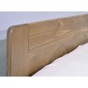 Postel s úložným prostorem Mark, 120x200, masiv smrk (Moření BW - smrk wenge, Volba typu roštů Čelní výklop, Výška rámu 02. 45 cm)