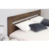 Postel z masivu Trinity, masiv dub (01-Ložná plocha 180x200 cm, Barevné provedení HappyBed - dub Vosk - Světlý ořech, Výška rámu 03. 50 cm)