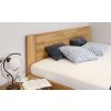Postel z masivu Trinity 2, masiv buk (01-Ložná plocha 180x200 cm, Barevné provedení HappyBed - buk 15.Lak - Eben, Výška rámu 03. 50 cm)