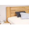 Postel s úložným prostorem Trinity 2, 120x200, masiv buk (Barevné provedení HappyBed - buk 15.Lak - Eben, Volba typu roštů Laťový rošt NV, Výška rámu 03. 50 cm)