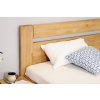 Postel s úložným prostorem Orfeus, 120x200, masiv buk (Barevné provedení HappyBed - buk 15.Lak - Eben, Volba typu roštů Laťový rošt NV, Výška rámu 03. 50 cm)
