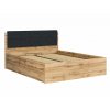 31350 3 postel dvouluzko s uloznym prostorem a rostem tetris 160x200 dub wotan cerny