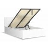 31356 postel jednoluzko s uloznym prostorem a rostem tetris 120x200 bila lesk