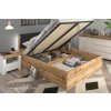 31392 2 postel dvouluzko s uloznym prostorem a rostem tetris 140x200 dub sonoma