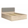 31395 1 postel dvouluzko s uloznym prostorem a rostem tetris 140x200 dub sonoma seda