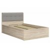 31422 2 postel jednoluzko s uloznym prostorem a rostem tetris 90x200 dub sonoma seda