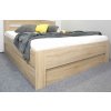 Postel jednolůžko s úložným prostorem Maria, 80x200, 90x200
