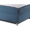 Postel jednolůžko boxspring s úložným prostorem NOVO - Dlouhé čelo, 90x220cm