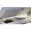 Americká postel boxspring s úložným prostorem DIVA (01-Ložná plocha 180x200 cm, Newdesign exclusive potahy Teflon sv.hnědá)