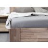Zvýšená postel z masivu ARION 2, 120x200, masiv buk (Barevné provedení HappyBed - buk 15.Lak - Eben, Výška rámu 03. 50 cm)