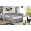 Čalouněná postel s úložným prostorem Niobe, 120x210 cm