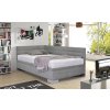 Čalouněná postel s úložným prostorem Niobe, 140x210 cm
