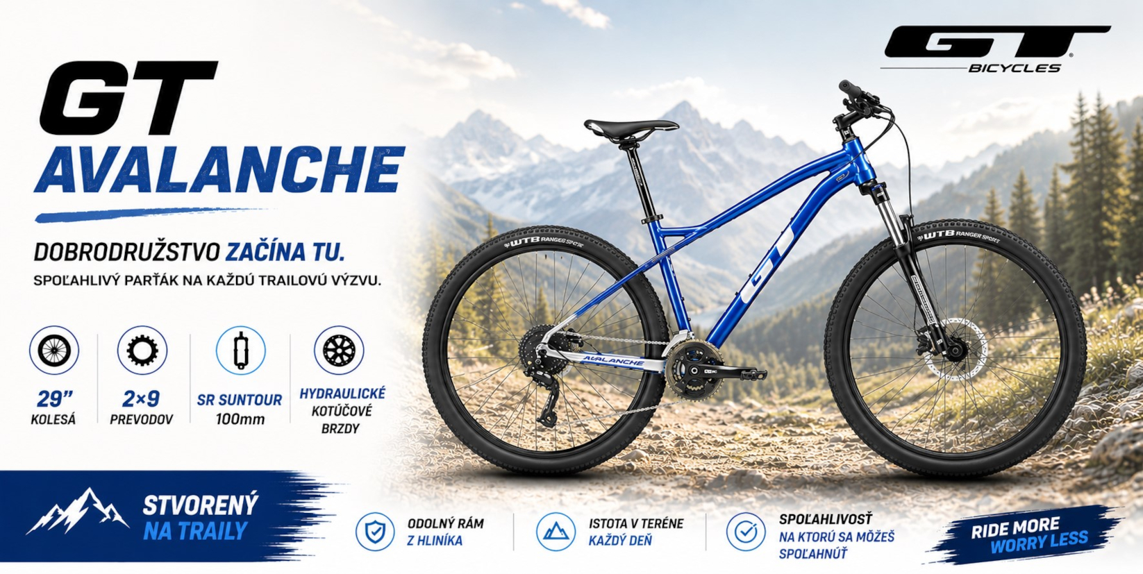 GT Avalanche Sport Blue 29"