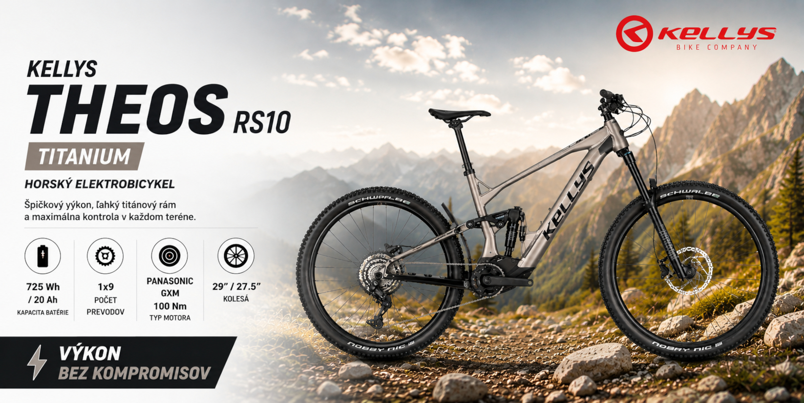 KELLYS Theos RS10 Titanium