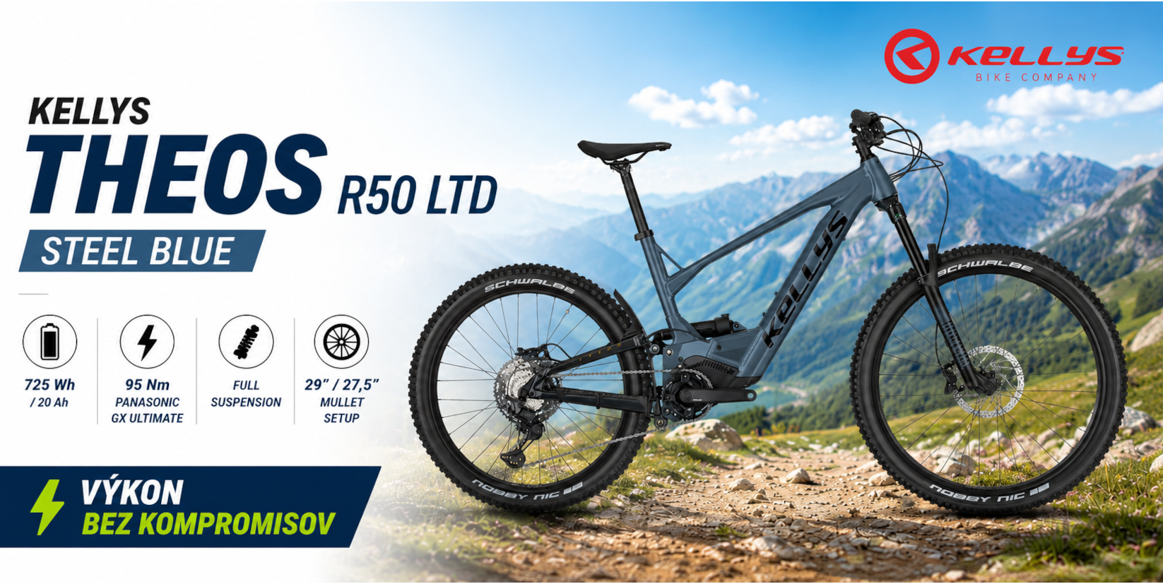 Kellys Theos R50 LTD Steel Blue