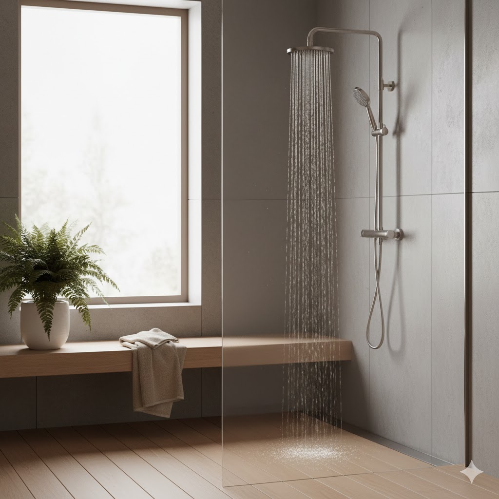 Aký typ sprchy šetrí najviac vody? Ako znížiť účty bez straty pohodlia