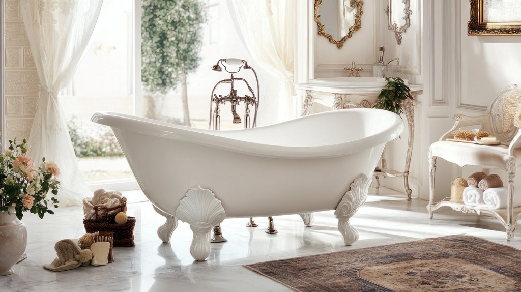 8 prvkov, ktoré nesmú chýbať vo vintage kúpeľni