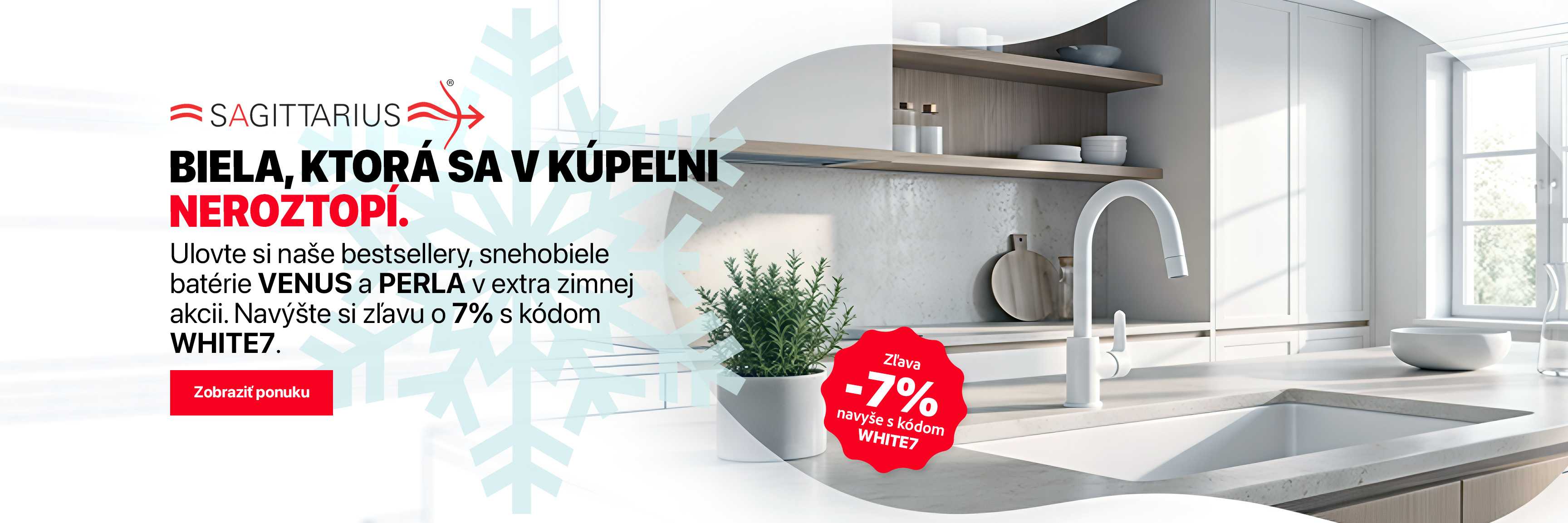 Biele batérie VENUS a PERLA akcia
