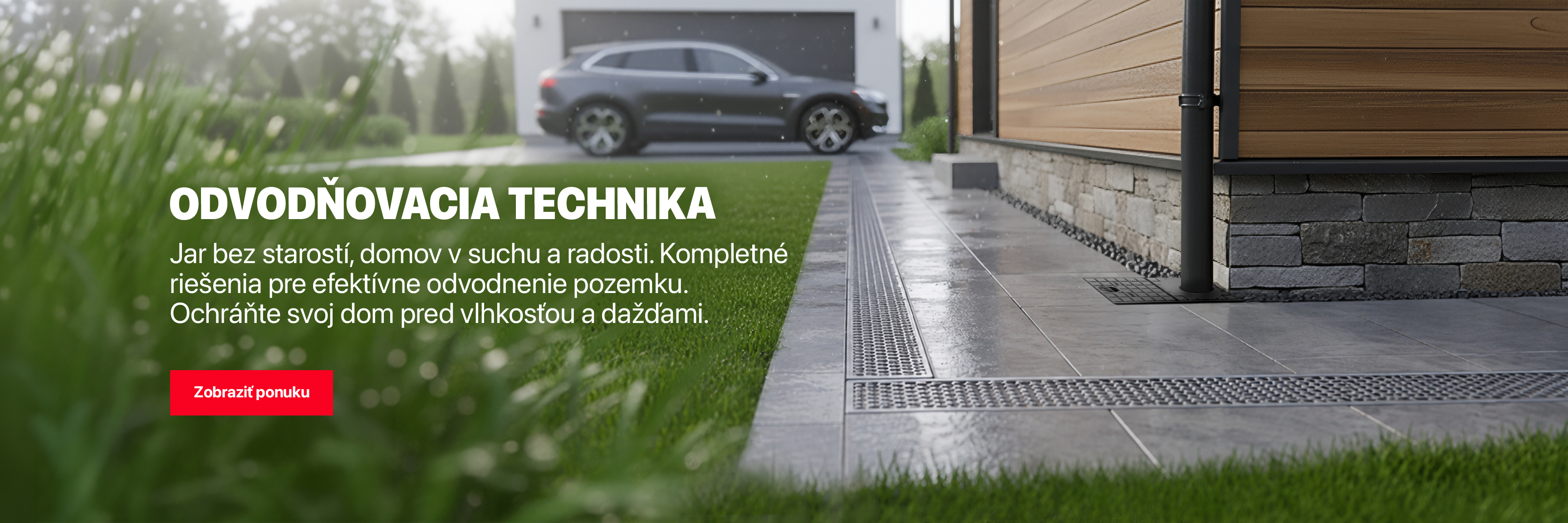 Odvodňovacia technika - žľaby, gajgre
