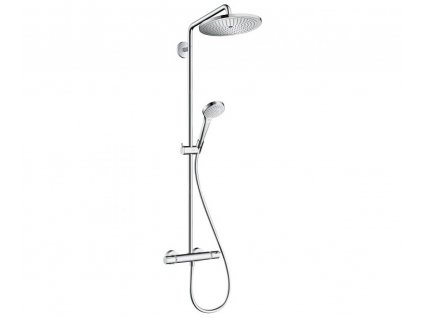 Sprchový systém CROMA SELECT S Showerpipe + termostat, hlavica 280mm