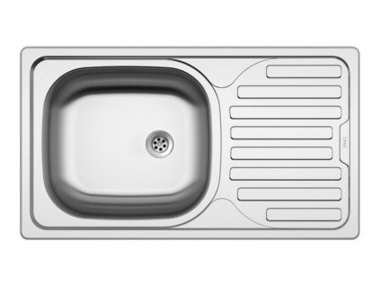 Nerezový drez Sinks CLASSIC 760 M, matný povrch - hrúbka 0,5mm