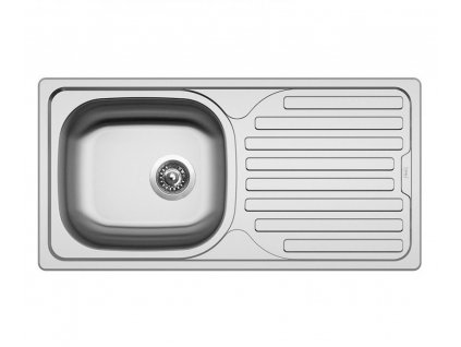 Nerezový drez Sinks CLASSIC 860 V, matný povrch - hrúbka 0,5mm