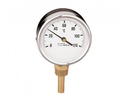 Teplomer 1/2” spodné napojenie, d80mm, rozsah 0÷120°C