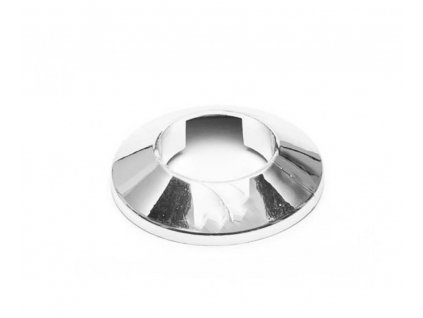 Krytka trubková jednoduchá chróm - 22mm