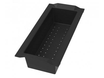 Cedidlo Sinks BOX pre drezy, 418x200mm, čierny plast