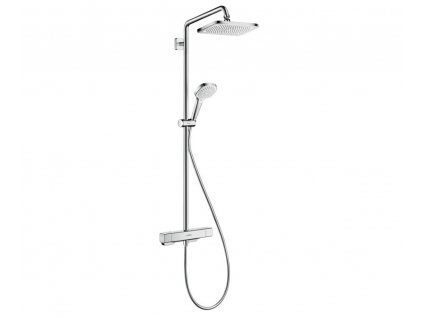 Sprchový systém CROMA E Showerpipe s termostatom, hlavica 170mm