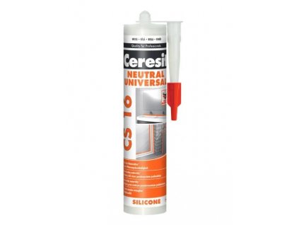 Ceresit CS 16 Neutral Neutrálny silikón biely, 280 ml