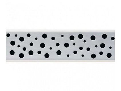 Rošt pre sprchový žľab Alcadrain BUBLE lesklý nerez dĺžka 1450mm