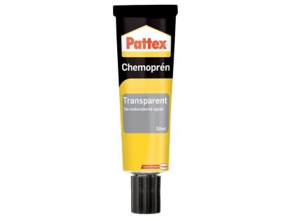 Lepidlo Pattex Chemoprén Transparent, tuba 50 ml