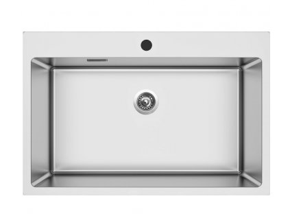 Nerezový drez Sinks BLOCKER 760 V, kefovaný povrch hrúbka 1mm
