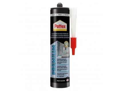 Sanitárny silikón Pattex PREMIUM biely, 310ml