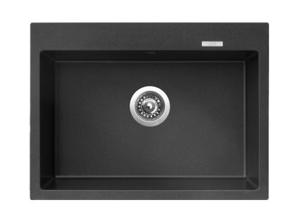 Granitový drez Sinks MAXIMO 680 Metalblack