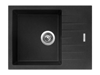 Granitový drez Sinks PERFECTO 650 Metalblack