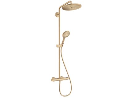 Sprchový systém CROMA SELECT S Showerpipe, termostat, EcoSmart, bronz