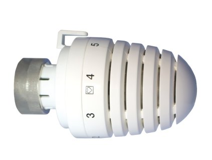Termostatická hlavica HERZ "D" Design, s protimrazovou ochranou