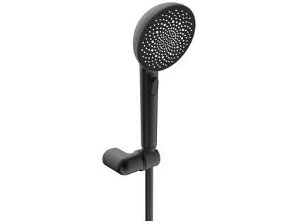 Sprchový set HANSAAURELIA s 3 polohovou sprškou, hadica 1250mm, čierna