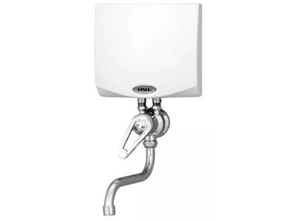 Prietokový ohrievač vody HAKL MK 4,5 kW + drezová stenová batéria