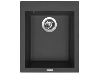 Granitový drez Sinks CUBE 410 NANO Nanoblack