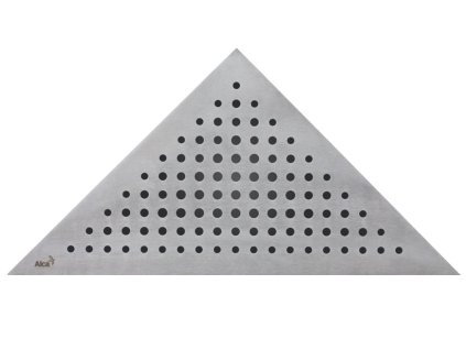 Rošt pre rohový podlahový žľab, TRITON, matný 2. AKOSŤ