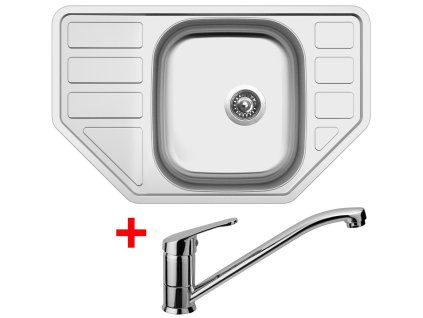 Nerezový drez Sinks CORNO 770 + drezová batéria PRONTO