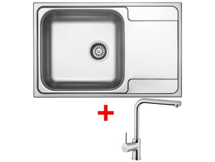 Nerezový drez Sinks GRAND 790 + drezová batéria ELKA