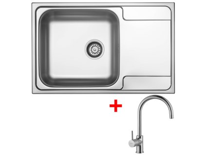 Nerezový drez Sinks GRAND 790 + drezová batéria VITALIA