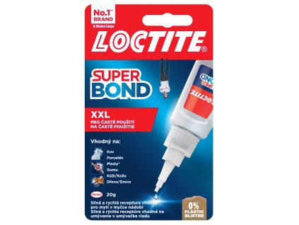 Lepidlo sekundové Loctite Super Bond XXL, 20g