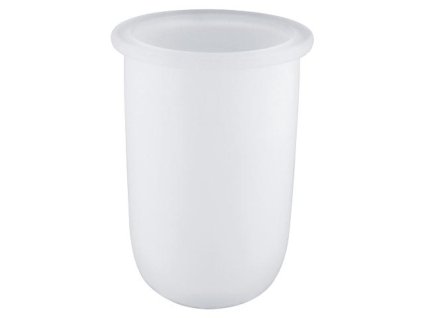 Náhradná sklenená nádobka na WC kefu ESSENTIALS