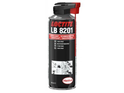 Univerzálne 5 účelové mazivo Loctite LB 8201 vo forme oleja, 400ml
